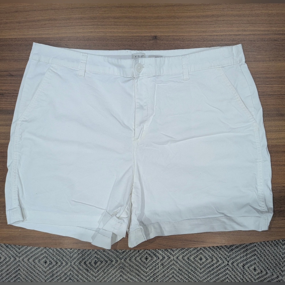 A New Day Crisp White Shorts